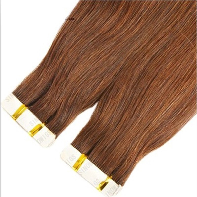 Tape On- Hair Extensions Red